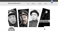 Desktop Screenshot of massud-rahnama.com